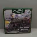 Train Set, Electric Train Toys with Smoke, Lights & Sound, Train Set for Under Christmas Tree with Steam Locomotives, Cars and Tracks, Christmas Train Toys for 3 4 5 6 7+ Years Old Kids