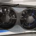 Comfort Zone 9-Inch Reversible Twin Window Fan with Remote Control 3-Speed Dual Blade Fan with Exhaust, Cooling & Circulate Modes, Expandable Width 23.5" to 37", Removable Bug Screen & Tabletop Feet