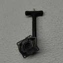 RC R020 Engine Pull Starter & 12mm One Way Bearing R025 Hex Nut Compatible with HSP Redcat Himoto Traxxas 1/10 RC Nitro Car Vertex VX 16 18 SH 21 Engine