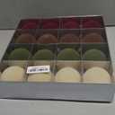 3.15" Velvet Christmas Ball Ornaments Set, 16 pcs Flocked Xmas Tree Decoration, Large Shatterproof Decorative Hanging Balls for Party Holiday Wreath Garland Home Dcor (Red Brown Green White)