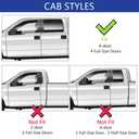 Tape-on Rain Guards for 2011-2023 Dodge Charger Accessories，Side Vent Visors Shades Window Deflectors for Dodge Charger