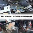 Lawn Mower Control Cable Compatible with Exmark Lazer Z AC CT HP LC XS Toro Z Master, Throttle Cable Replace 103-4091