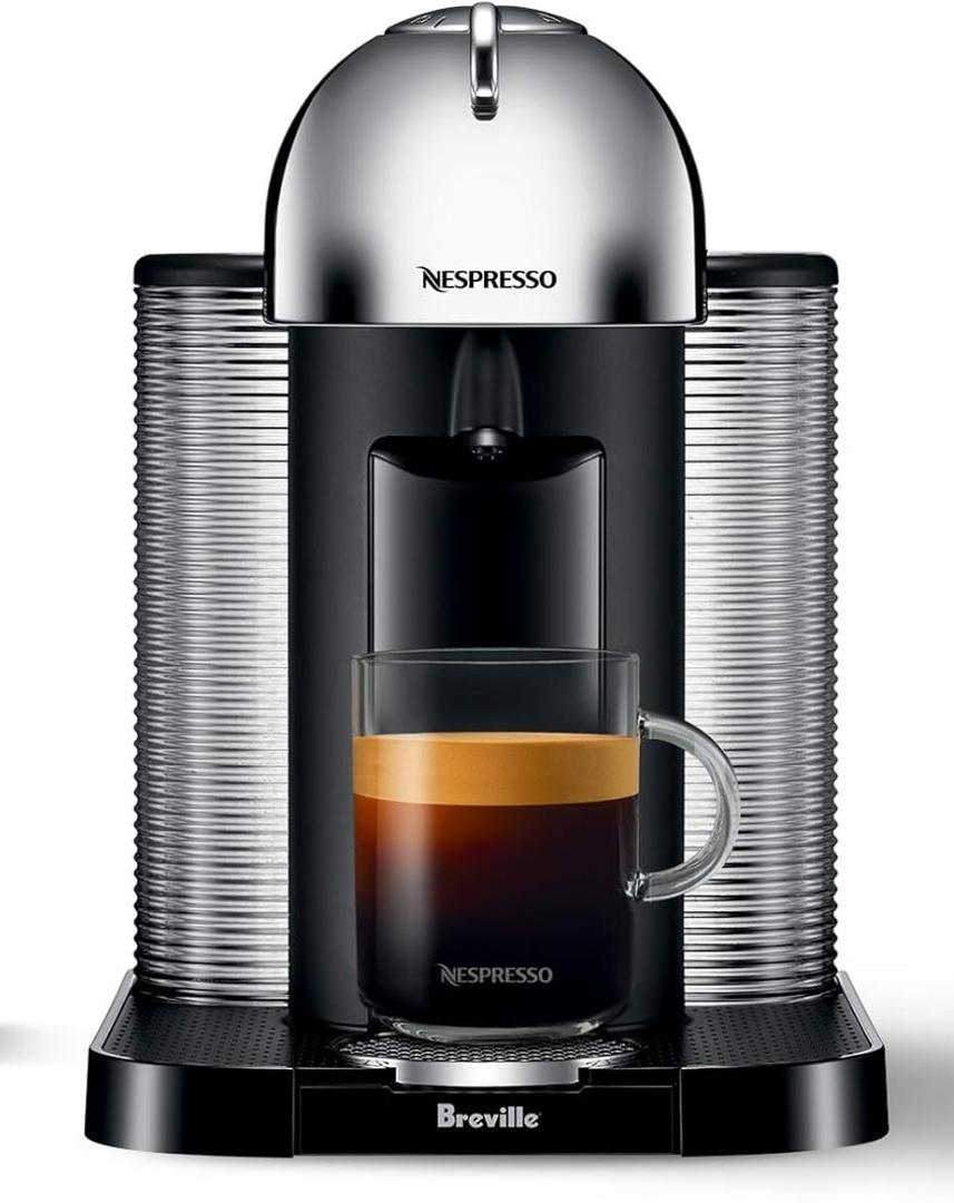 Nespresso Vertuo Coffee and Espresso Maker by Breville, Chrome