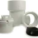 RectorSeal Clean Check 97023 Extendable Backwater Valve, Installs Descretely, Plumbing, 3", 12.5 x 9 x 11 inches