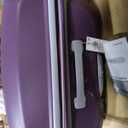 Samsonite Freeform 2-Piece Luggage Set - Carry-On & Large Checked Luggage with Dual Spinner Wheels - Durable Polypropylene Hardshell - TSA Lock, Airline-Approved - Expandable - Amethyst Purple