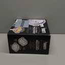 Bialetti 6-Quart Nonstick Aluminum Pasta Pot with Strainer Lid and Handles, PFOA-Free Nonstick Oval Cooking Pot and Lid, Silver (Stainless Steel)