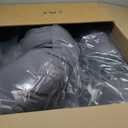 Egg Chair Cushion Replacement Outdoor Hanging Chair Cushion for Patio Furiture Hammock Swing Cushion 47x35x6 Inches (Light Gray)