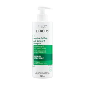 VICHY Dercos Dandruff Shampoo, Antifungal Dry Scalp Treatment & Itchy Scalp Relief, Prescription Strength Selenium Sulfide Comparable to 2% Ketoconazole, For Mild to Severe Dandruff & Flaky Scalps