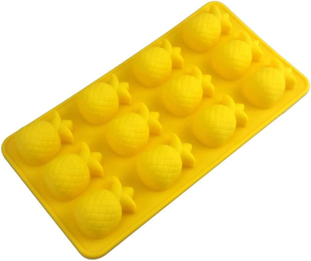 Pineapple Silicone Molds Nonstick Candy and Moulds for Soap Making Food-grade Flexible Design for Home Kitchen Use for Boys and Girls Crafts and Baking Projects  (2-Pack) Pineapple Silicone Molds Nonstick Candy and Moulds for Soap Making Food-grade Flexible Design for Home Kitchen Use for Boys and Girls Crafts and Baking Projects  (2-Pack)