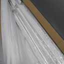 Art3d Pre-Cut Wall Molding Set of 6 pcs, Ready-to-Assemble Wainscoting Panels for Interior Wall Dcor Living Room Bedroom Accent Wall - Installed with Glue, 3 Top 3 Bottom