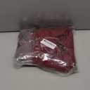 homing Rectangle Table Cloth Cover, Waterproof Polyester Elastic Fitted Tablecloth, Fits for 8 Foot Folding Tables, Washable Table Protector for Picnic, Camping, Outdoor (Red, 30" x 96")