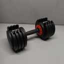 25/55 lbs Adjustable Dumbbell Set, Adjust Dumbbell Weight for Exercises Pair Dumbbells for Men and Women in Home