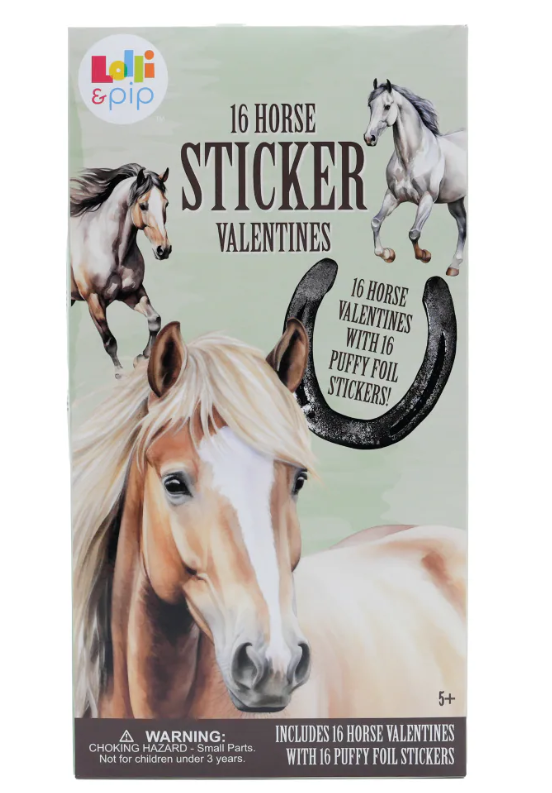 Lolli & Pip Sticker Horse 16 ct 2 Pack