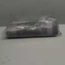 YDKGL Non Slip Long Bath Mat Bathroom Runner, Rubber Backing Ultra Thin Bathroom Rugs Fit Under Door Quick Dry Super Absorbent Washable Bath Rug Shower Mat for Bathtub Sink Floor, Grey 17"x47" (Light Gray)