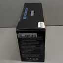 Vacuum Sealer Machine, 95KPa Commercial Food Saver with Double Seal Strips for 2X Strength, Built-in Cutter & Bag Storage, Easy-Lock Handle, Includes 1 Roll & 10 Pre-cut Bags, Black