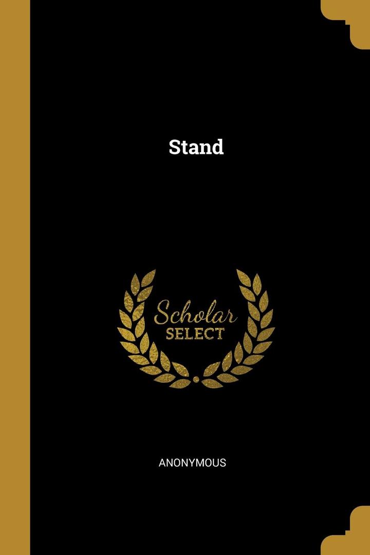 Stand Paperback