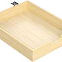 COOLBEBE Pull Out Cabinet Drawer, Soft Close Solid Wood Pull Out Organizer for Cabinet,17" W x 21" D Pull Out Shelves in Kitchen, Pantry, Bathroom