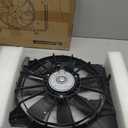 A-Premium Right A/C Condenser Fan Assembly Compatible with Select Acura Models - RDX 2007 2008 2009 2010 - Replace# 38611RWCA01, 38615RWCA01