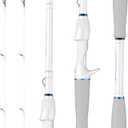 KastKing Centron Lite Twin Tip Fishing Rods, IM6 Graphite Blanks, Twin Tip Fishing Rods, Stainless Steel Guides with Ceramic Rings, Split or Full Rear EVA Handle Design, Drop Shot Hook Keeper