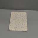 Slim Leather Hard Folio Case with Adjustable Stand Pencil Holder for Apple Cream White Pink Bow Flower Floral Chic Cute Lovely Adorable Girls Kids (for iPad Air M3 11-Inch 7th Generation 2025)