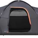 EchoSmile 8 Person Large Family Camping Tent, Waterproof Windproof Spacious Cabin Tent with Removable Rainfly, Easy Setup 3-Season Outdoor Shelter for Group