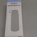 Basketball Gifts for Boys – 18 oz Basketball Water Bottle with 100 PCS Stickers, Stainless Steel Insulated Bottle, Sports Gear & Stuff for Kids