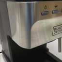 Black+Decker Semi-Automatic 15 Bar Espresso and Cappuccino Maker, Versatile Machine with Ability to use Grounds or ESE Pods to Make Your Perfect Cup of Coffee