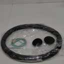 for Subaru Steering Wheel Cover, Premium Leather Car Steering Wheel Cover with Logo, Non-Slip, Breathable, for Subaru Accessories (B-Style,for Subaru)