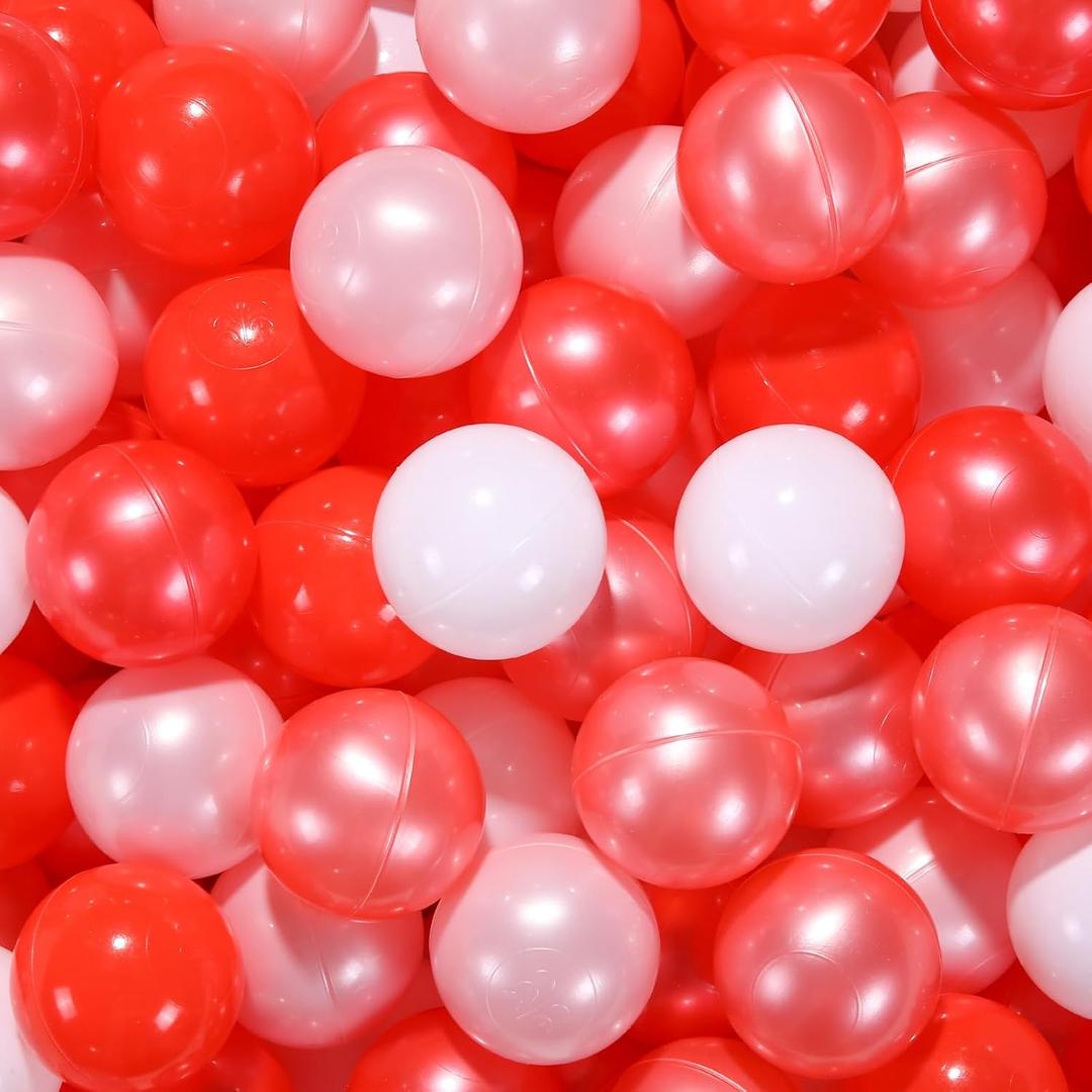 STARBOLO Ball Pit Balls for Toddlers Phthalate Free BPA Free Non-Toxic Crush Proof Play Balls for Toddlers Kids Pool Playhouse Pack of 100 200 500