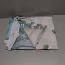 Horaldaily Fall Tablecloth 9090 Inch Round, Thanksgiving Autumn Harvest Blue Pumpkin Buffalo Plaid Table Cover for Party Picnic Dinner Decor