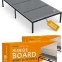 Meliusly Heavy Duty 10mm Bunkie Board Twin XL 2-Pack (38x79'') Patent Pending Low Profile Bed Board Design - Breathable, Noise Minimizing, Moisture Resistant Bunkieboards, Low Profile Bed Support