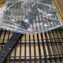 10 Panels No Dig Garden Fence Animal Barrier, 48in(H) 26.25ft(L) Decorative Metal Outdoor Dog Fence, Rustproof Pet Fencing for Yard, Patio, Flower Bed -Temporary Fencing| Easy to Install