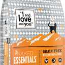 I and love and you Naked Essentials Dry Cat Food - Chicken + Duck - Grain Free, Real Meat, No Fillers, Prebiotics + Probiotics, 11lb Bag, Best By 11/30/2025
