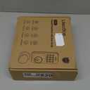 Keyless Entry Keypad Deadbolt with Handle Set, Smart Lock, Auto-Lock + One-Touch Lock, 100 Codes + 15-Min Easy Install, Ideal for Airbnb/Homes/Offices, Fits U.S. Standard Front Doors, Black