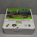 RVINGPRO 30 Amp Generator Cord 15FT and Power Inlet Box, Pre-Drilled 30 Amp Generator Inlet Box with Cord, NEMA L14-30P to L14-30R Generator Cord Waterproof Combo Kit, ETL Listed