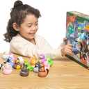 JOYIN 2025 Christmas Advent Calendar Ducks, Rubber Ducks for Boys Girls Kids and Toddlers, Party Favor Xmas Gifts, Rubber Ducky Bath Toys, Kids Xmas Fun Ducks, 24 Days Christmas Countdown