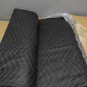 Simpli-Magic 79522 Heavy Duty Padded Moving Blankets, Orange/Black, 72 x 80, 6 Pack