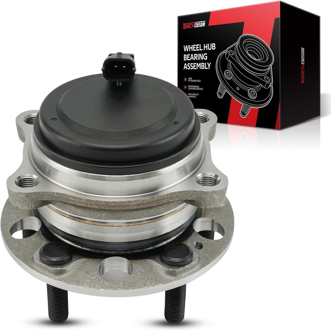 Torchbeam 512646 FWD Rear Wheel Hub Bearing Assembly for 2016-2020 Kia Sorento, 2020-2023 Kia Telluride, 2020-2023 Hyundai Palisade Wheel Bearing W/ABS