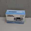 ThinTree Wireless Controller Compatible for PS-5/Pro/Slim/PC, Hall Effect Sticks & 7 RGB LED Mode & haptic Feedback & 1500 mAH Battery & Motion Sensing, 3.5mm Audio Jack (White)