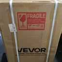 VEVOR Commercial Ice Maker Machine, 100 lbs/24h with 30 lbs Storage Capacity, Built-in/Freestanding/Under Counter, Stainless Steel Ice Maker with LED Display & Self-Cleaning, for Home Bar Restaurant