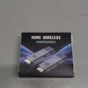 Wireless HDMI Transmitter and Receiver 328ft/100m Extender 4K Decode Input 1080P Output Plug&Play Low-Latency Dual-Band 2.4G/5.8G for Video and Audio to Monitor from PC/Projector/TV Box (navy blue)