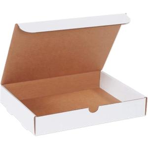 BOX USA Small Shipping Boxes 12.125"L x 9.25"W x 2"H, 50-Pack | Foldable Corrugated Cardboard Crush-Proof Box for Shipping, Packing, Moving and Storage
