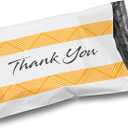 Shop4Mailers 6 x 9 Glossy White Thank You Poly Bag Mailer Envelopes 2 Mil (100 Pack)