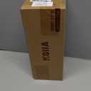 KSIIA Orthopedic Dog Crate Bed Waterproof Dog beds for Small Dogs Deluxe Plush Washable Pet Mat with Egg Crate Foam & Removable Cover, 23 x 17 Inch, Blue