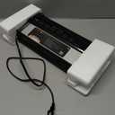 GERYON Vacuum Sealer Machine  Automatic Food Vacuum Sealer for Dry & Moist Food, Compact with LED Touch Panel, Includes Zipper Bags & Roll, Perfect for Sous Vide & Freezer Storage (Silver)