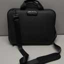 Fireproof Document Organizer with Lock,Hard-Shell Case Fireproof Document Box with Shoulder Strap,Portable File Organizer with 13 Pocket Accordion File Folder for Files Laptop Black (15.5" x 11.5" x 3", EVA)