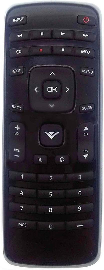 New XRT010 Remote Replacement fit for VIZIO TV E320-A0 E241-A1 E290-A1 E390-A1 E320-A1 E420-A0 E470-A0 E420VSE E390VL E471VLE E240AR E320AR E420AR E500AR E291-A1 D39h-C0 E390-A1 D43-C1 E420-B1