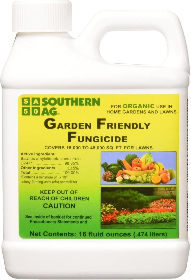 Southern Ag Garden Friendly Biological Fungicide,16oz (EXP 12/31/36)