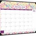 2026 Calendar - 2026 Desk Calendar Large 22x17, Jan. 2026 - Dec. 2026, 17x 22, 4 Corner Protectors, Premium Thick Paper, 2 Hanging Holes, Rolled Desk Calendar with Box