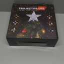 Mrrihand Christmas Tree Topper Lighted with 6 Projection Modes, Christmas Star Tree Topper Built-in LED Rotating Lights, Silver 3D Glitter Dynamic Projection for Christmas Tree Decorations